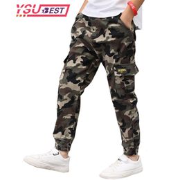 Kids Boys Pants Girls Casual Camouflage Trousers Clothes Autumn Fashion Cotton Children Boys Trousers Overalls Pants Teen LJ201127