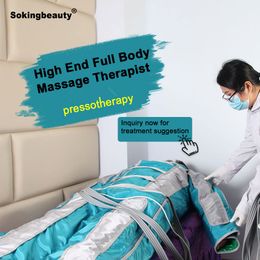 Pressotherapy pressure slim machine infrared body shaping slims lymphatic drainage machine massage whole bodys detox slimming