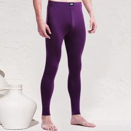 Men's Pants House Sock Men's Pant Waist Trousers Home Sexy Leggings Casual Solid Warm Elastic Slim PantsMen's Naom22