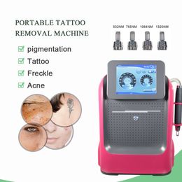 1200W Big Power Q Switch Picosecond Tattoo Removal Machine 1320nm Black Doll Skin Rejuvenation Pico Laser Spot Removal Acne Traetment Device