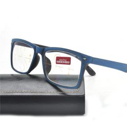Sunglasses Wood Grain Eyewear Men Progressive Reading Glasses Bifocal Multifocal Lens NXSunglasses