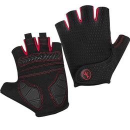 MOREOK Bike Gloves Cycling with 5MM Gel Pad Half Finger Biking Bicycle for Men Women 220624