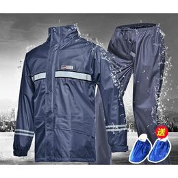 Waterproof Travel Pants Raincoat Jacket Set Motorcycle Women Raincoat Waterproof Stylish Capa De Chuva Moto Rainwear JJ60YY 201202