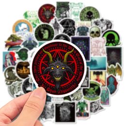 50PCS Small Skateboard Stickers Skull horror For Car Baby Scrapbooking Pencil Case Diary Phone Laptop Planner Decoration Book Album Kids Toys DIY Decals