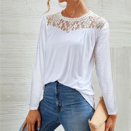 LODDD Women Fashion Tops Casual Hollow Transparent Round Neck Short Sleeve T-Shirt Top Blouse