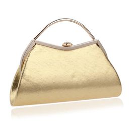mixed bags Australia - Evening Bags Simple Design Mixed 5 Color With Handle Shell Shaped Chain Shoulder Messenger Handbags For Party BagYM1146Evening