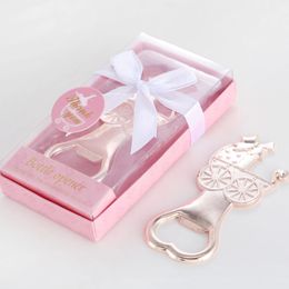 Baby Shower Gifts Boy Girl Birthday Party Giveaways Baptism Souvenirs Gold Metal Baby Carriage Bottle Opener