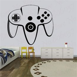 Wall Stickers Decal Gamer Gamepad Home Decoration Removable Gift Kids Bedroom Wallpaper WL900Wall StickersWall