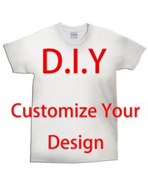 Summer Short Sleeve Crew Neck Men s Fashion 3D Printed T Shirt Your Custom Exclusive Women s Man White DIY Shirt 220704