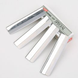 10pcs Scraping Eyebrow Razor Blade Beautify Finishing Eyebrow Sharp Stainless Steel Blade Eyebrow Trimmer Makeup Tools