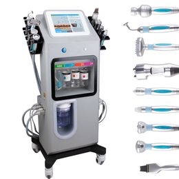 Factory price 9 in 1 water peeling h2o2 oxyen jet skin firming whitening hydra dermabrasion machine for comercial