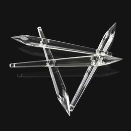 Chandelier Crystal 200mm Clear Prism Icicle Drop Pendants Parts Glass Lighting Pendant For SaleChandelierChandelier