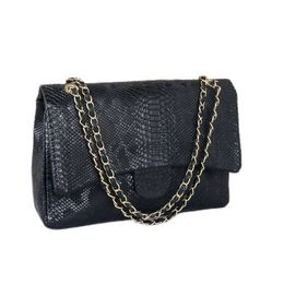 Fashion Designer Womens Handbags Purses Crocodile Leather Shoulder Bag Crossbody Bags Purse Clutch Metal Logo Lady Chain Strap Wallets Tote Messenger 8800-1