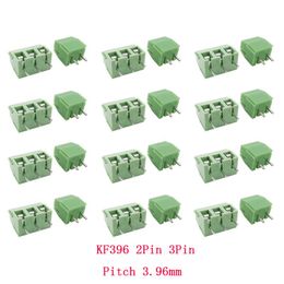 Other Lighting Accessories 10/20/50Pcs KF396-3.96mm-2/3Pin PCB Screw Terminal Blocks Connector KF396 2Pin 3Pin 3.96mm Spliceable Plug-in Ter