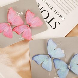 Hair Accessories 2pcs Girls Butterfly Hairpin Women Sweet Ornament Clip Headbands Party Gift Kids In Wholesale