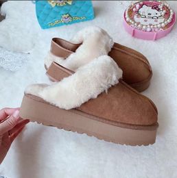 Women Thicken the Sole Slippers Shoes New Design Women's Children Cotton Shoe