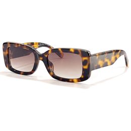 Acetate Rectangle Wrap Sunglasses 2022 Female Fashion Gradient Eyeglasses Designer Luxury Brand Glasses for Women