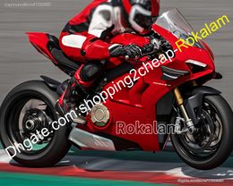 Body Fairings Kit For Ducati Panigale V4 S 2020 V4 SP 2021 Red Aftermarket Motorcycle Fairing (Injection Molding)