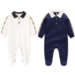 Baby Infant Romper Designers Clothes Newborn Jumpsuit Long Sleeve Cotton Pyjamas Months Rompers Designers Clothing