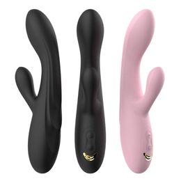 Vibrator Sex Toy Massager 2022 Rechargeable New Products Double Headed Clitoris Stimulator Rabbit for Women Toys JDSD LVQC