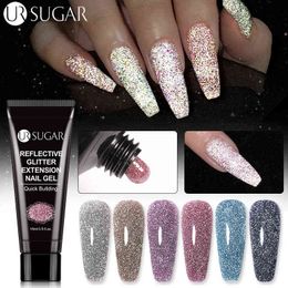 NXY Nail Gel 15ml Reflective Glitter Extension Polish Quick Building Varnish Acrylic Uv All for 0328