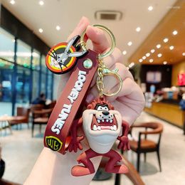 Keychains Anime Keychain Pendant Accessories Friends Gift For Girlfriend Cute Personalised Tasmanian Devil Emel22
