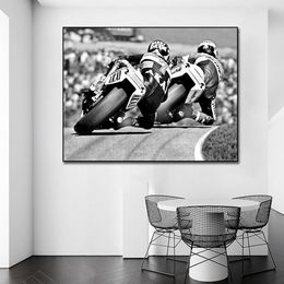 Classic Racing Amiroscar1595 Poster Canvas Painting Print Hoom Decor Wall Art Picture For Living Room Home Decoration Frameless