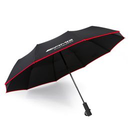 For Mercedes Car Umbrella Women Men A B C E S Class CLA GLA GLB GLC GLE GLK GLS CL W204 W210 W211 Accessories 220426317O