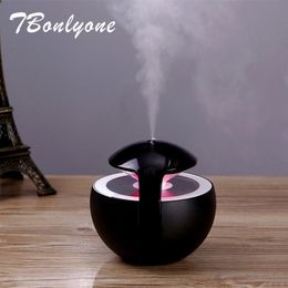 TBonlyone 450ML Large Capacity Humidifier for Whole Night Water Soluble Oil Aroma Diffuser Electric Ultra Air Y200111