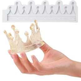 1PC DIY Crown Silicone Cake Mold for Chocolate Jelly Baking Mould Cake Decorating Tools W2