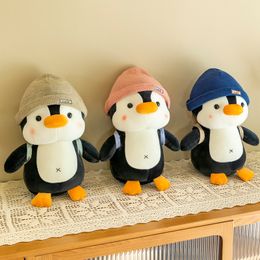 New backpack travel penguin plush toy doll cute little penguin dolls girl gift