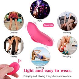 Wireless Remote Control Vibrator for Women Outdoor Wear sexy Toys Female Compact and Comtable Clitoral Stimulation Toy
