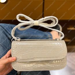 Grey Alligator Shoulder Bag Classic Handbag Strap Bags Vintage Crossbody Women Leather Cross Body Luxury Flap Card Holder