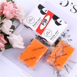 Whitening Soap Skin Bleaching Kojic Acid Glycerin Handmade Deep Cleaning W220411