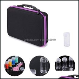 Storage Bags Home Organization Housekee Garden 60 Bottles 5D Diamond Painting Accessories Tools Box Carry Case Diamant Container Bag Drop