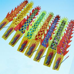 Party Favours For Children Adults Dragon Dance Ribbon Prop Funny Square Practise New Year Performance Festival Gifts