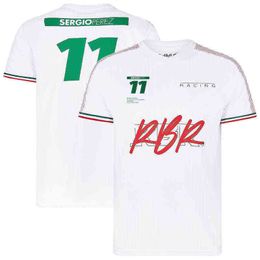 Herren Sommer T-Shirts F1 Racing Bull RBR Casual V-Ausschnitt Top Harajuku Streetwear Productos Mas Vendidos 2021 100-5XL Damen Casual Loose T-Shirt 4UEU