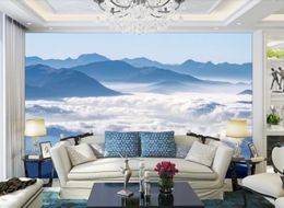 Papel De Parede 3D landscape Background 3D Wallpaper On The Wall Living Room Bedroom European Decoration