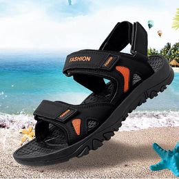 Sandals Men Beach 2022 Summer Hiking Shoes Outdoor Casual Plus Size 48 Man Trekking Comfortable Non-slip ShoesSandals
