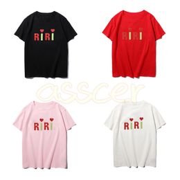 Designers T Shirts Hip Hop Fashion Letter Printing Womens Tees Mens Short Sleeve Street Casual Clothing Asian Size S-2XL