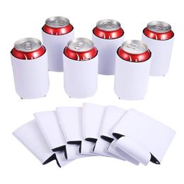 Sublimation Blank Neoprene Cup Holder Party Favour Heat Transfer Coke Cover DIY Creative Gift