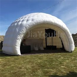 Outdoor 0.4mm PVC Tents camping large inflatable igloo dome tent durable club party booth advertising wedding mobile home Shelter send by ship to door