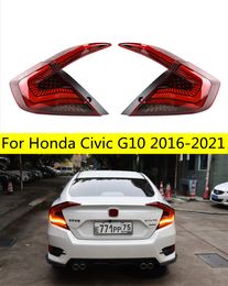 Car Lighting Accessories For Honda Civic LED Tail Light 16-21 Daily Lights LED Stream Turn Signal Reverse Fog Brake Lamp
