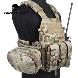 Ranger LBT 6094A Style Plate Carrier Tactical Vest Body Armour W/ 3 Mag Pouch Molle Airsoft Hunting Outdoor Protective Gear