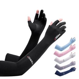 Elbow & Knee Pads VERTVIE Cool Men Women Arm Sleeve Gloves Running Cycling Sleeves Fishing Bike Sport Protective Warmers UV Cover Dropship