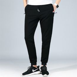 Men's Sweatpants Big Size Large 5xl Sportswear Elastic Waist Casual Cotton Track Pants Stretch Trousers Male Black Joggers 8XL 220325