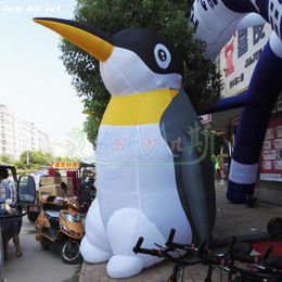 2.5/3/4m High Exquisite Outdoor Inflatable Animal Cartoon, Air Blown Penguin For Advertising/Event Exhibition