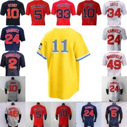 Baseball Jersey Manny Ramirez Nomar Garciaparra Pedro Martinez Jason Varitek Kenley Jansen Tim Wakefield Kevin Youkilis Pedroia Damon Williams Boggs Fisk Clemens