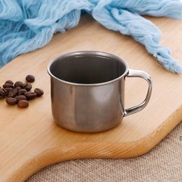 200ML Portable Outdoor Travel Stainless Steel Coffee Cups Tumblers Tea Mug Cup For Camping/Travel/Home Use BBE13742