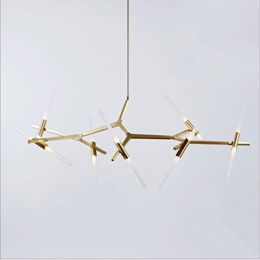 Pendant Lamps Villa Tree Branch Lamp Post Modern Designer Nordic Led Chandelier Fork Restaurant ChandelierPendant